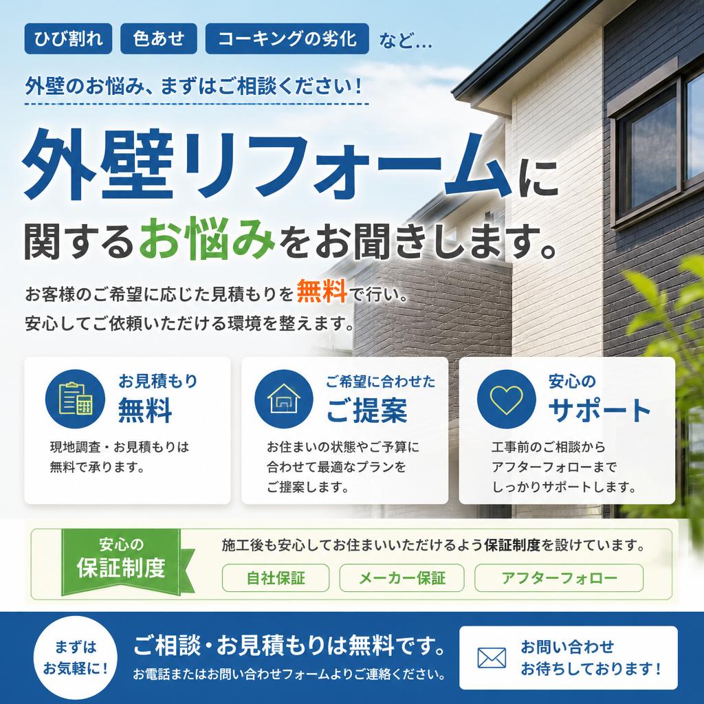 無料の見積もり相談