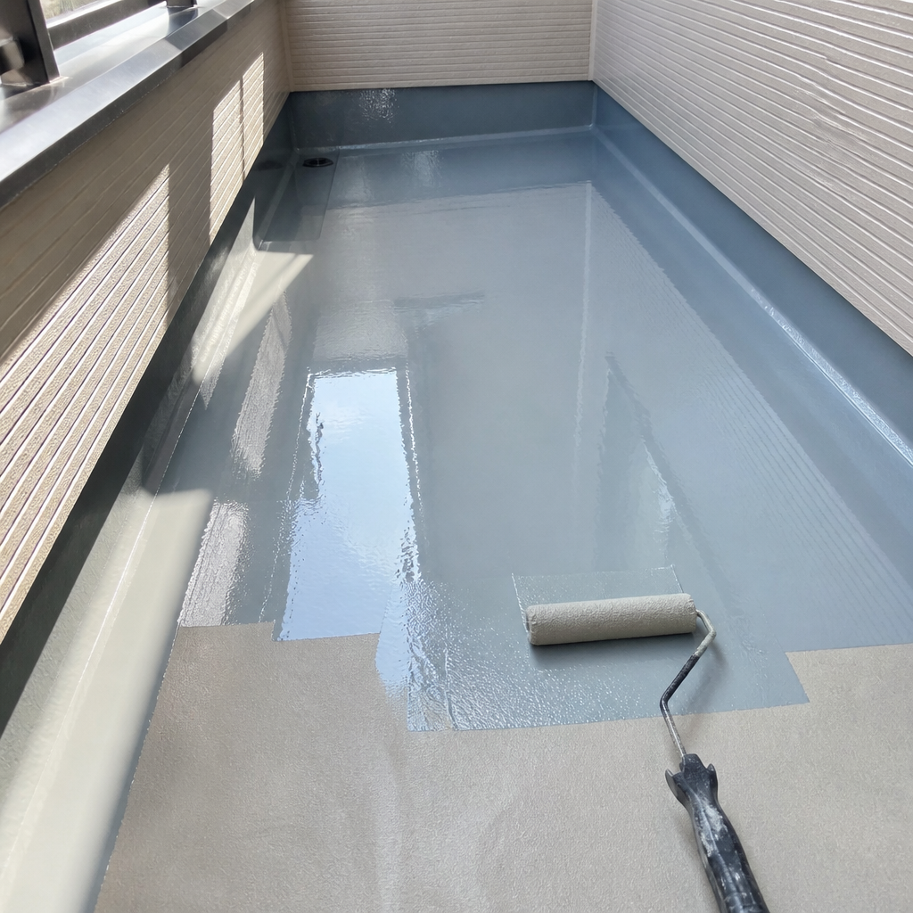 しっかりとした防水工事