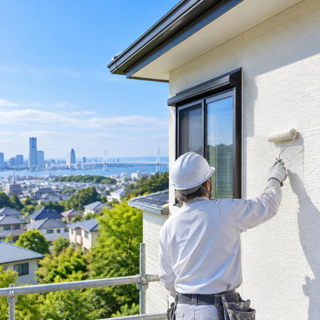 住まいを守る塗り替えを、横浜市港南区から。自社施工で、安心の外壁リフォームを。